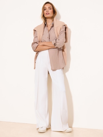 balta Lipsy Plačios klešnės Kelnės