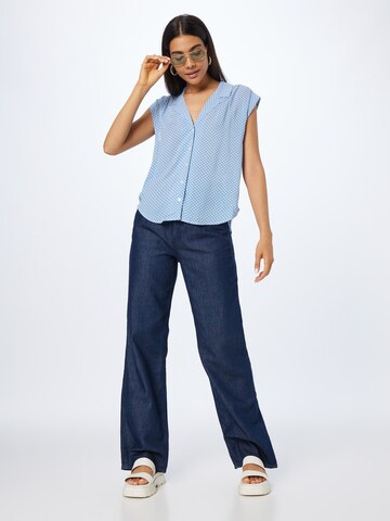 Lindex Bluse 'Perla' in Blau