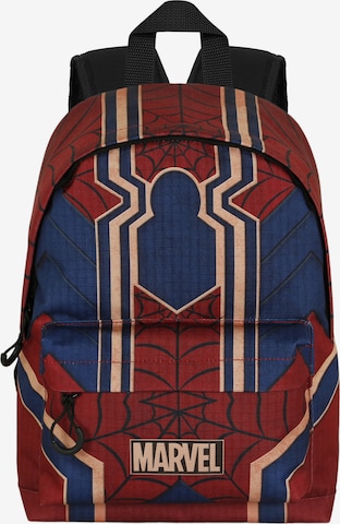 marvel Rucksack 'Spiderman Drop' in Rot: Vorderseite