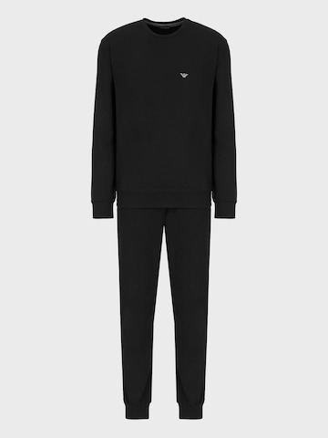Emporio Armani Long Pajamas in Black
