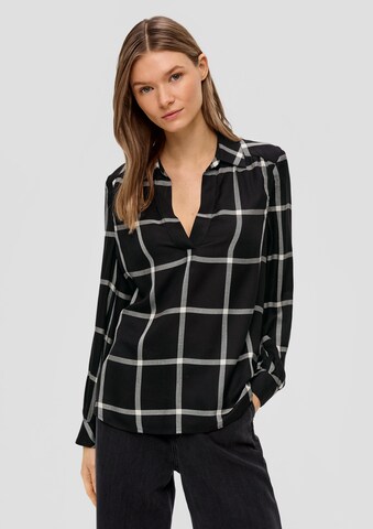 Chemisier s.Oliver en noir : devant