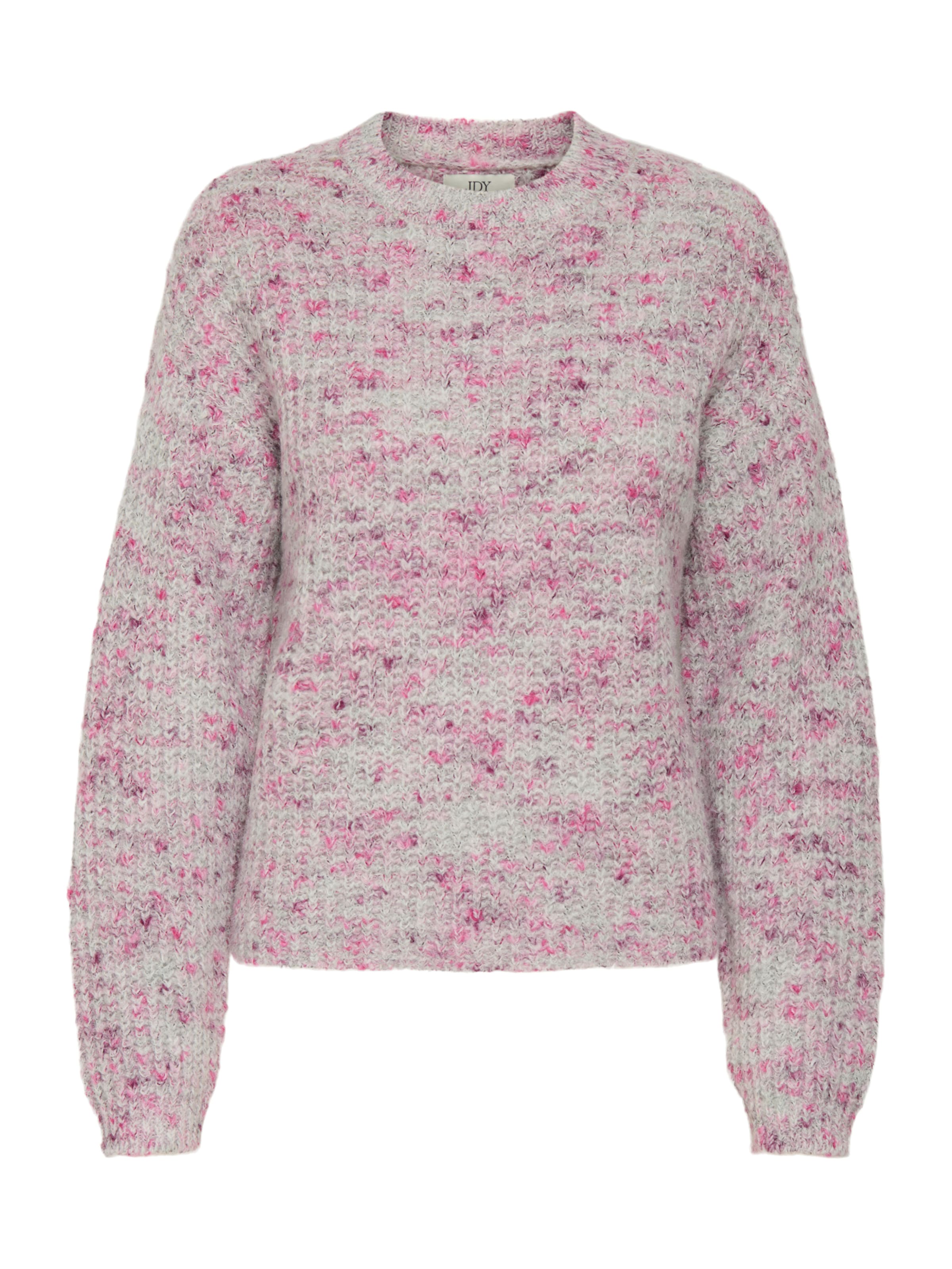 JDY Pullover 'JDYLEAH' in Weiß: Vorderseite