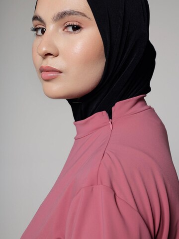 SIYA Swimwear High neck Badeanzug 'South – Covered - Burkini/Modest' in Rot