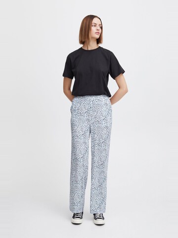 ICHI Regular Trousers 'IHAya' in Blue