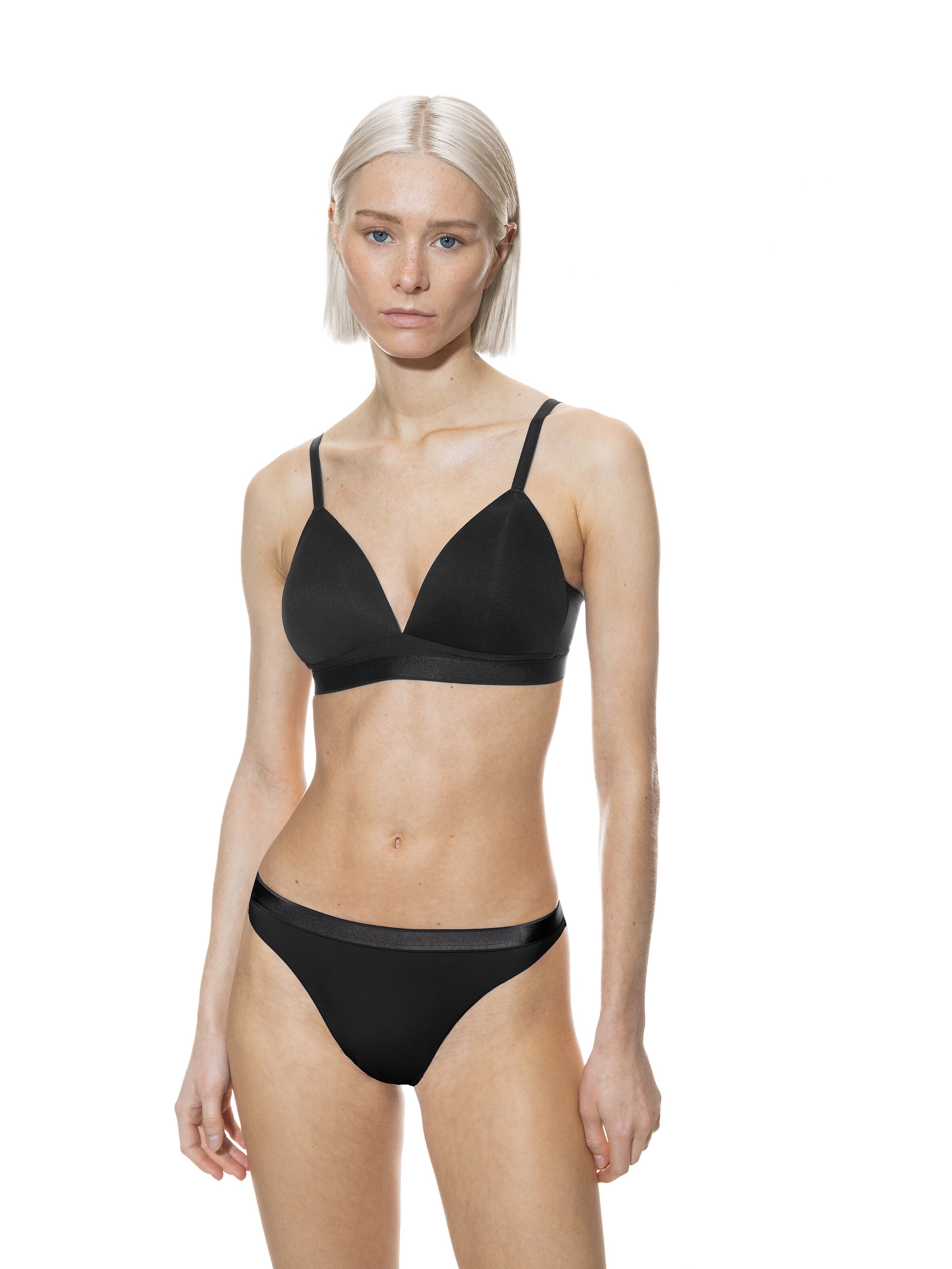 Mey Triangel BH in Zwart: voorkant