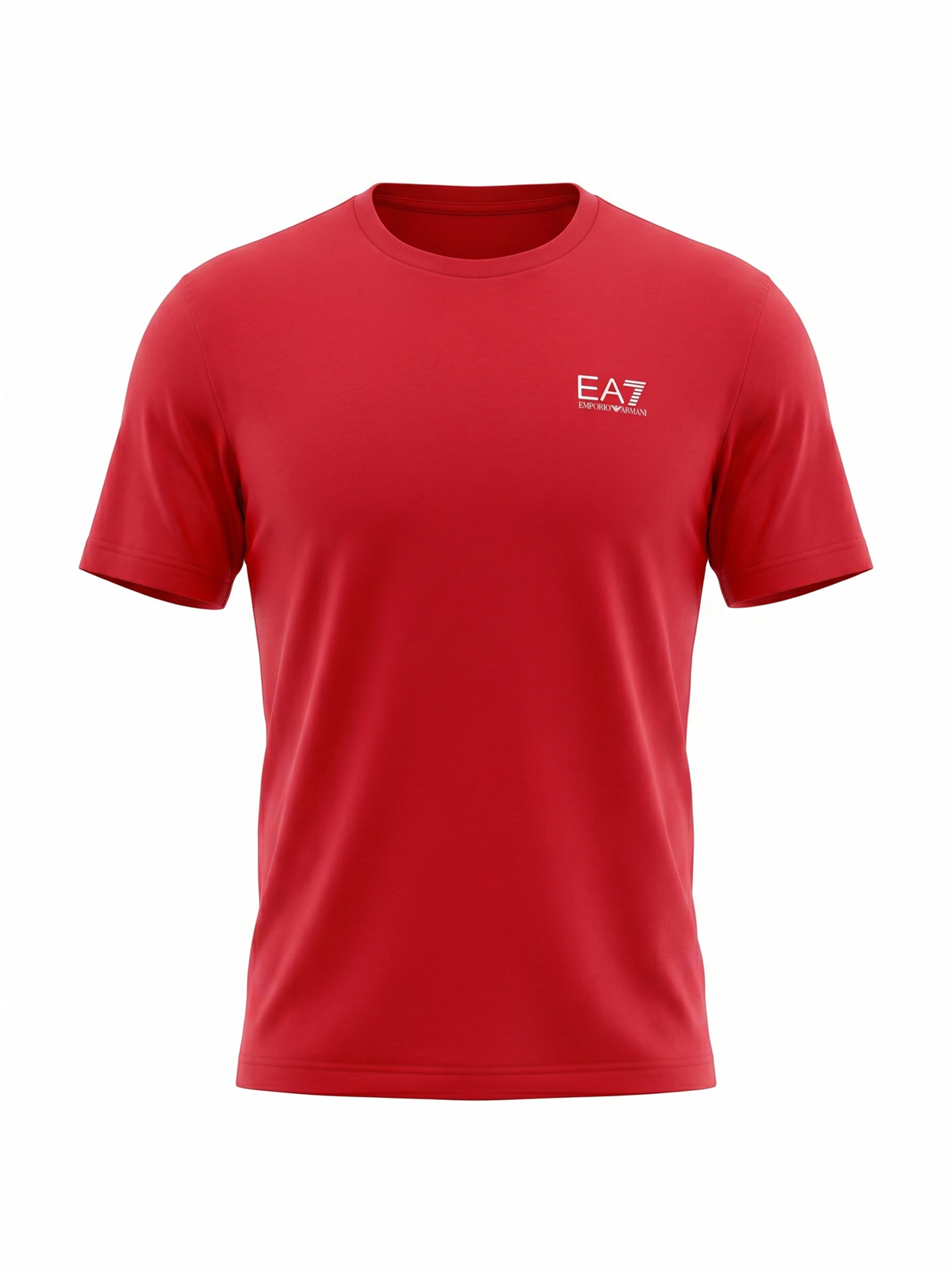 Maglietta 'T-shirt EA7 da Uomo - nero 8NPT250208 NEROORO' di EA7 Emporio Armani in rosso: frontale