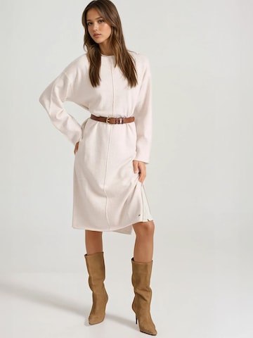 Funky Buddha Knit dress in Beige