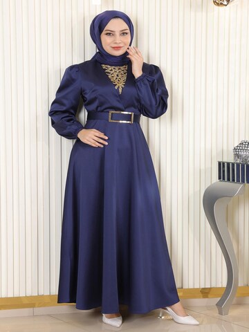 MODAMIHRAM Kleid‌ in Blau