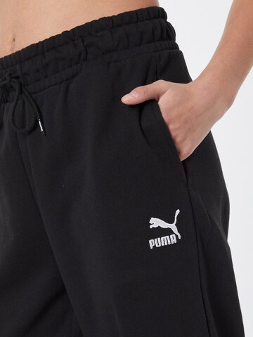 PUMA Tapered Παντελόνι σε μαύρο