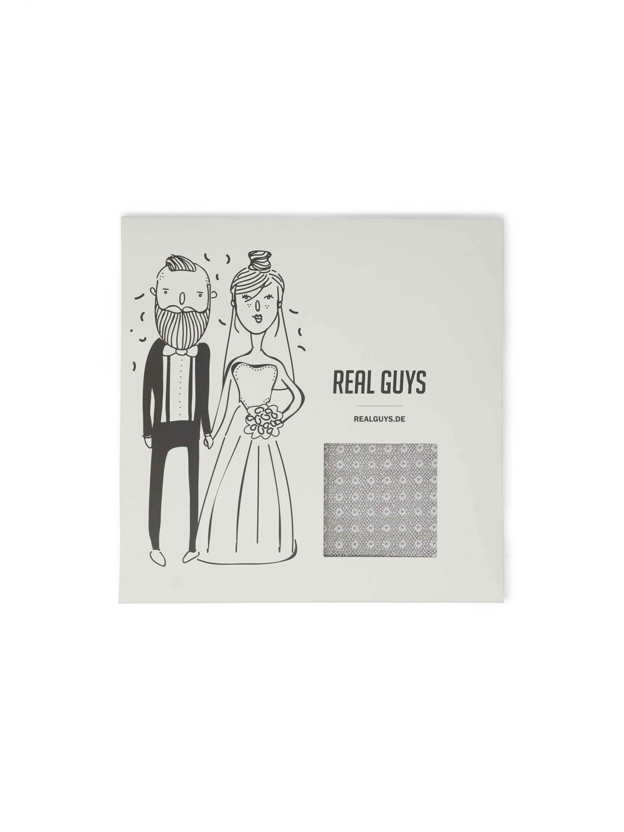 Real Guys Einstecktuch in Braun