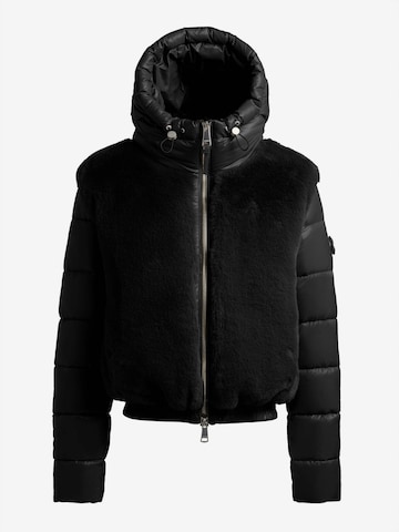 Veste d’hiver 'Onika' khujo en noir : devant