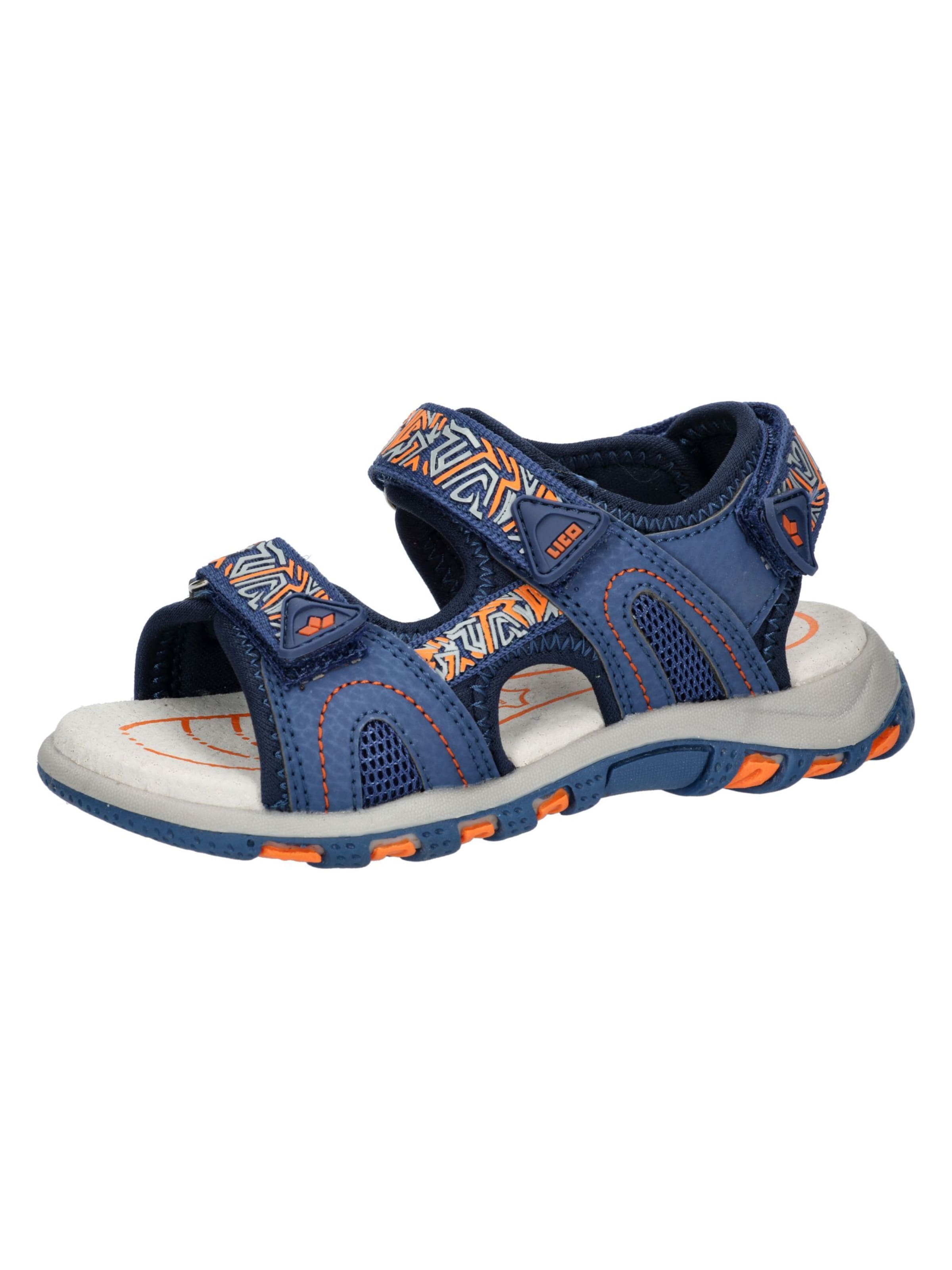 LICO Sandale 'Luca' in Blau: Vorderseite