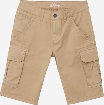 s.Oliver Shorts in Beige: predná strana