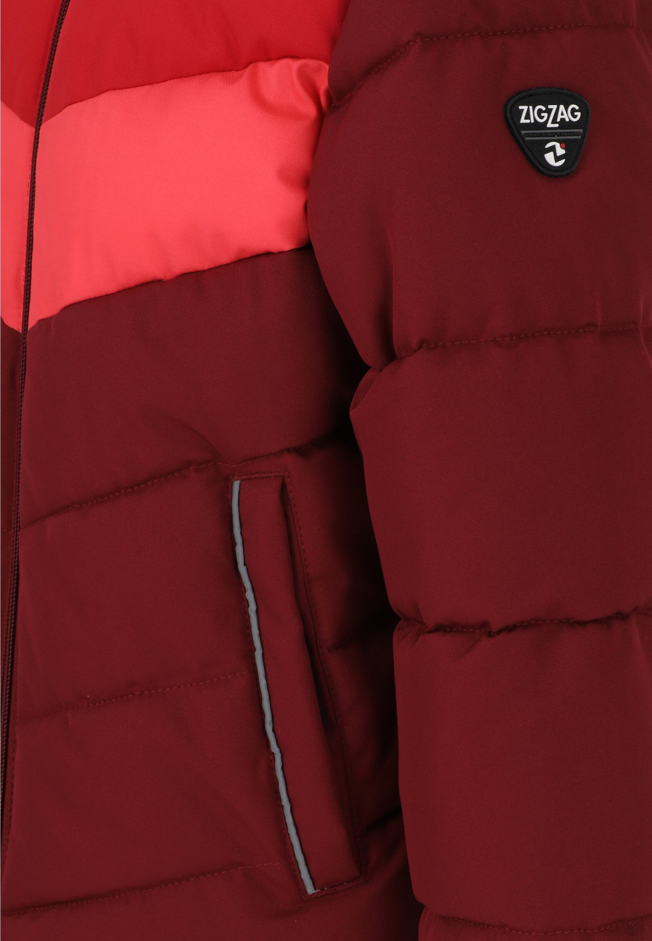 ZigZag Winterjacke 'Bento' in Rot
