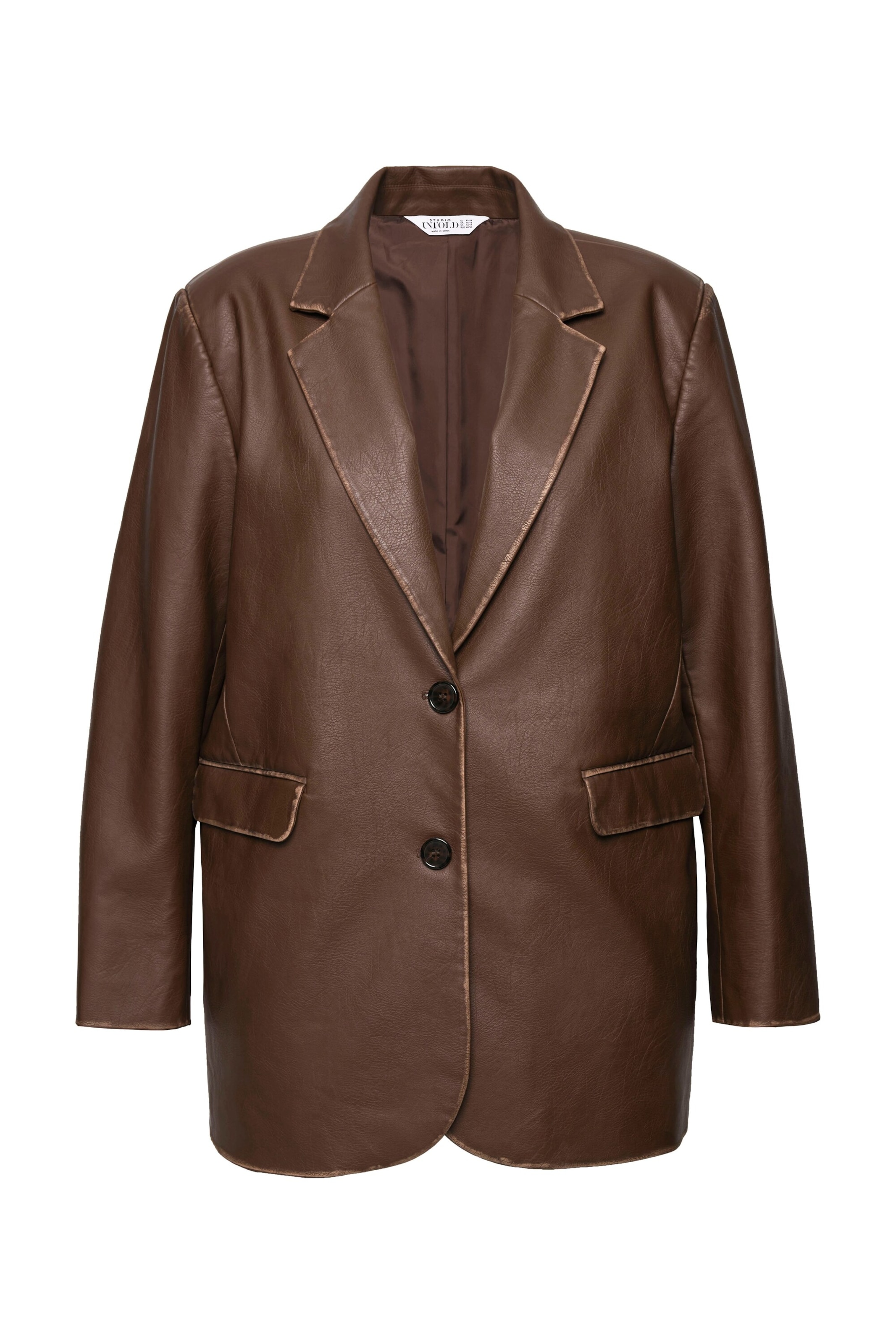 Studio Untold Blazer in Braun: Vorderseite