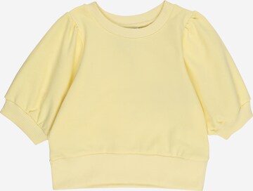 GRUNT Sweatshirt 'Fiona' i gul: framsida