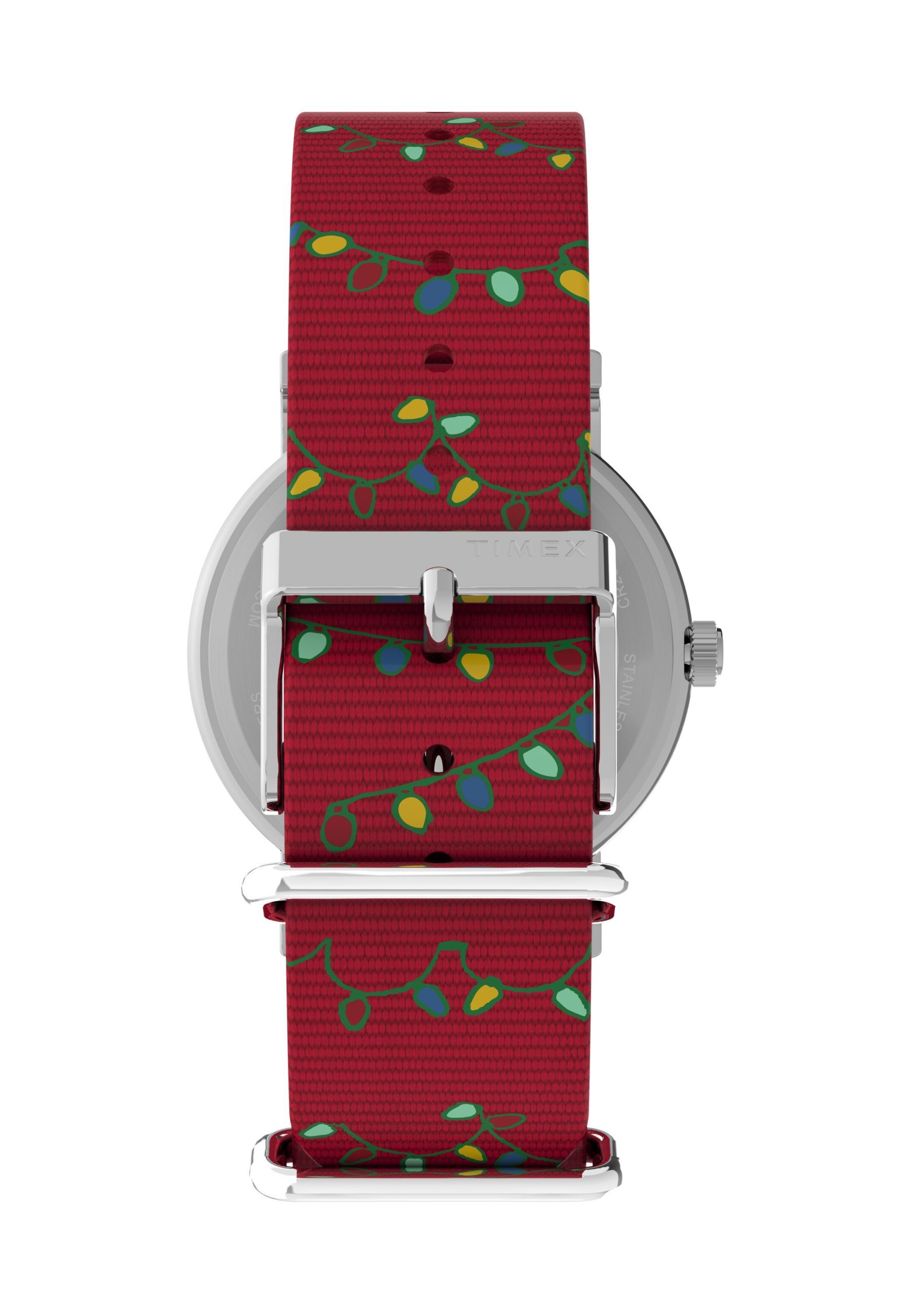 TIMEX Analog watch 'Peanuts Weekender Holiday' in Red