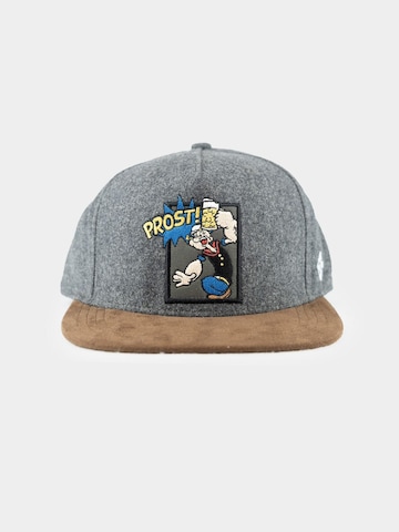 Bavarian Caps Cap 'Bavarian Caps Snapback Cap Popeye (one size)' in Grey: front