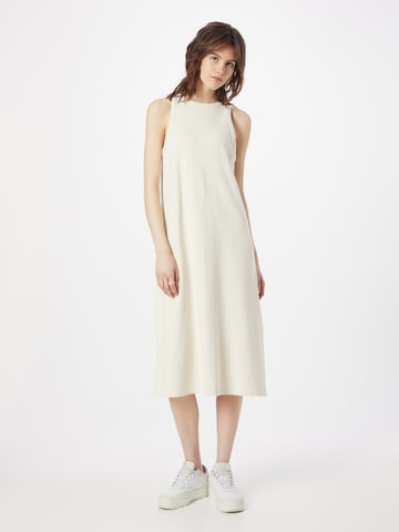 Rotholz Knitted dress in Beige: front