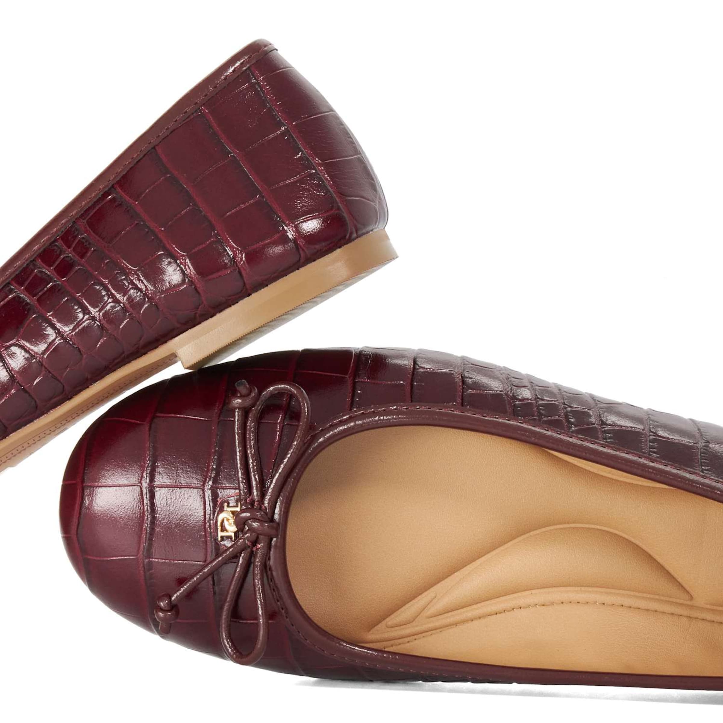 Ballerines 'Helenne' Dune LONDON en rouge