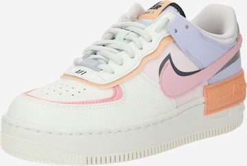 Baskets basses 'AF1 AF1' Nike Sportswear en beige : devant