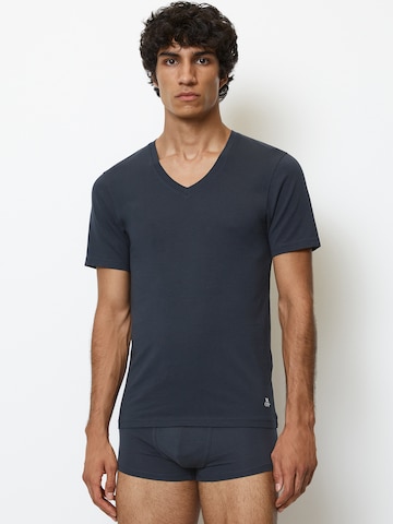 Marc O'Polo V-Shirt ' Essentials ' in Blau: predná strana