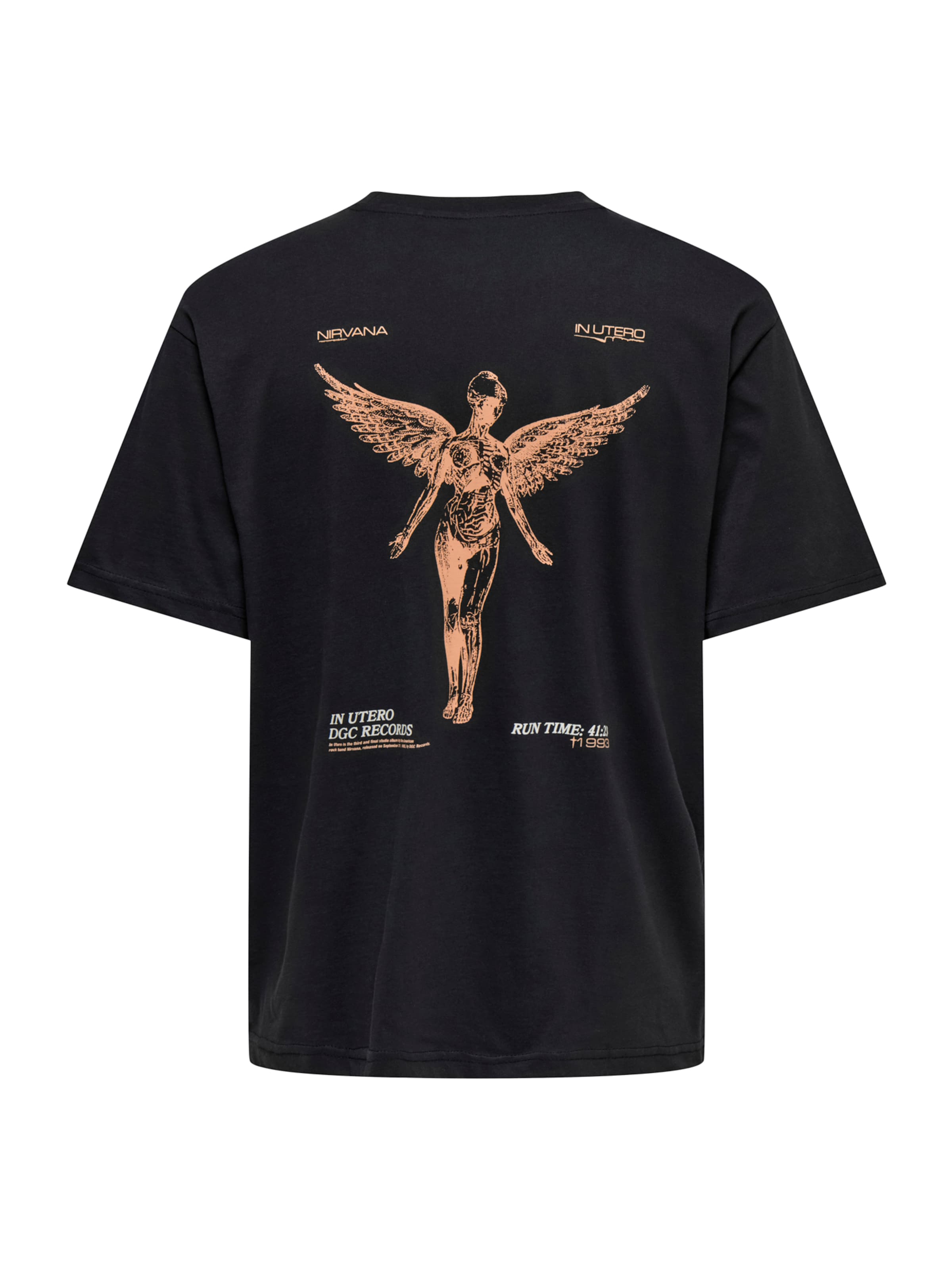 Only & Sons T-Shirt 'ONSNIRVANA' in Schwarz