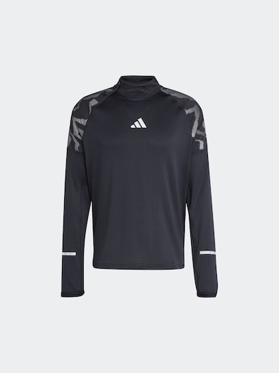 ADIDAS PERFORMANCE Funktionsshirt 'Ultimate' in hellgrau / schwarz / weiß, Produktansicht