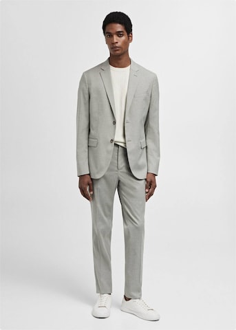 MANGO MAN Regular fit Suit Jacket 'Paris' in Grey