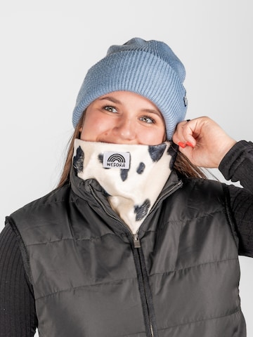 WESORA GmbH Schlauchschal 'Premium Kunstfell Neckwarmer'‌‌ in Schwarz: Vorderseite