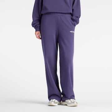 new balance - Pierna ancha Pantalón en lila: frente