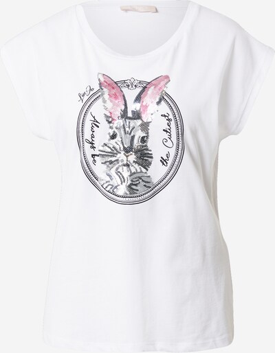 LIU JO JEANS Shirt 'MODA' in Pink / Black / Silver / White, Item view
