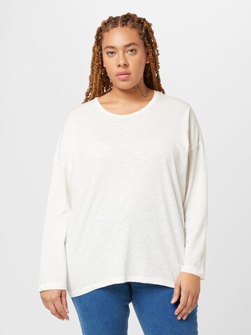 Noisy May Curve Shirt 'MATHILDE' in Weiß: Vorderseite
