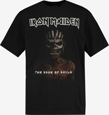 JP1880 Shirt 'Iron Maiden 795995' in Zwart: voorkant