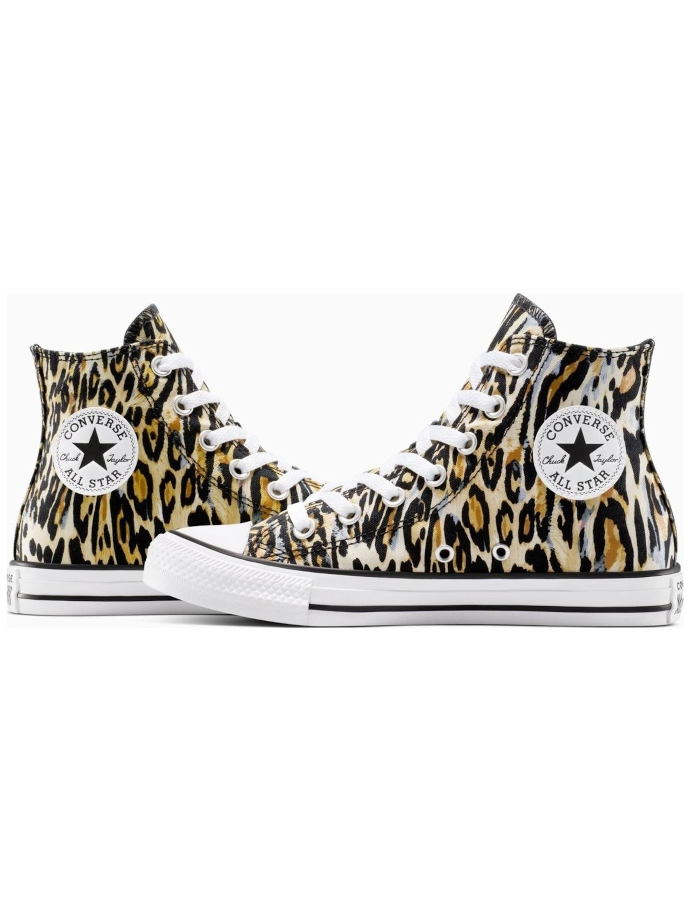 CONVERSE - Zapatillas deportivas bajas 'Converse Chuck Taylor All Star Leopard' en marrón