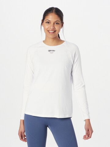 aim'n Performance shirt in White: front