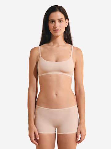 ETAM Bustier Bralette aus Mikrofaser 'Pure Soft' in Beige