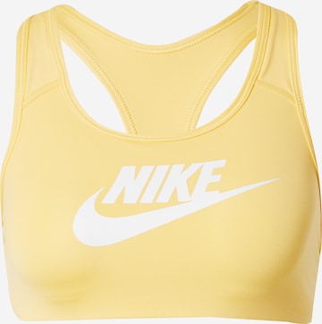 NIKE Sports bra 'FUTURA' in Yellow: front