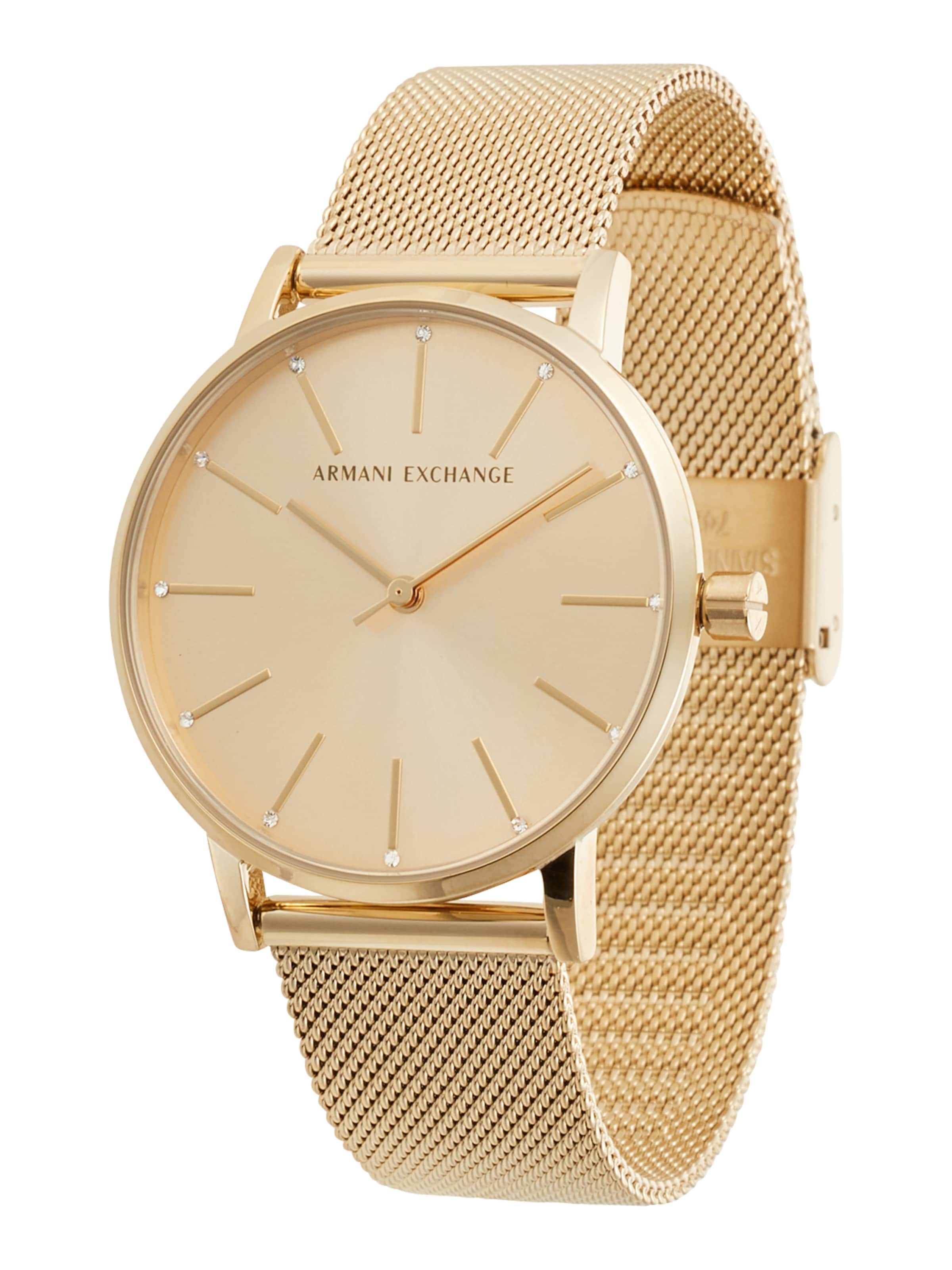 ARMANI EXCHANGE Analog watch in Gold: front