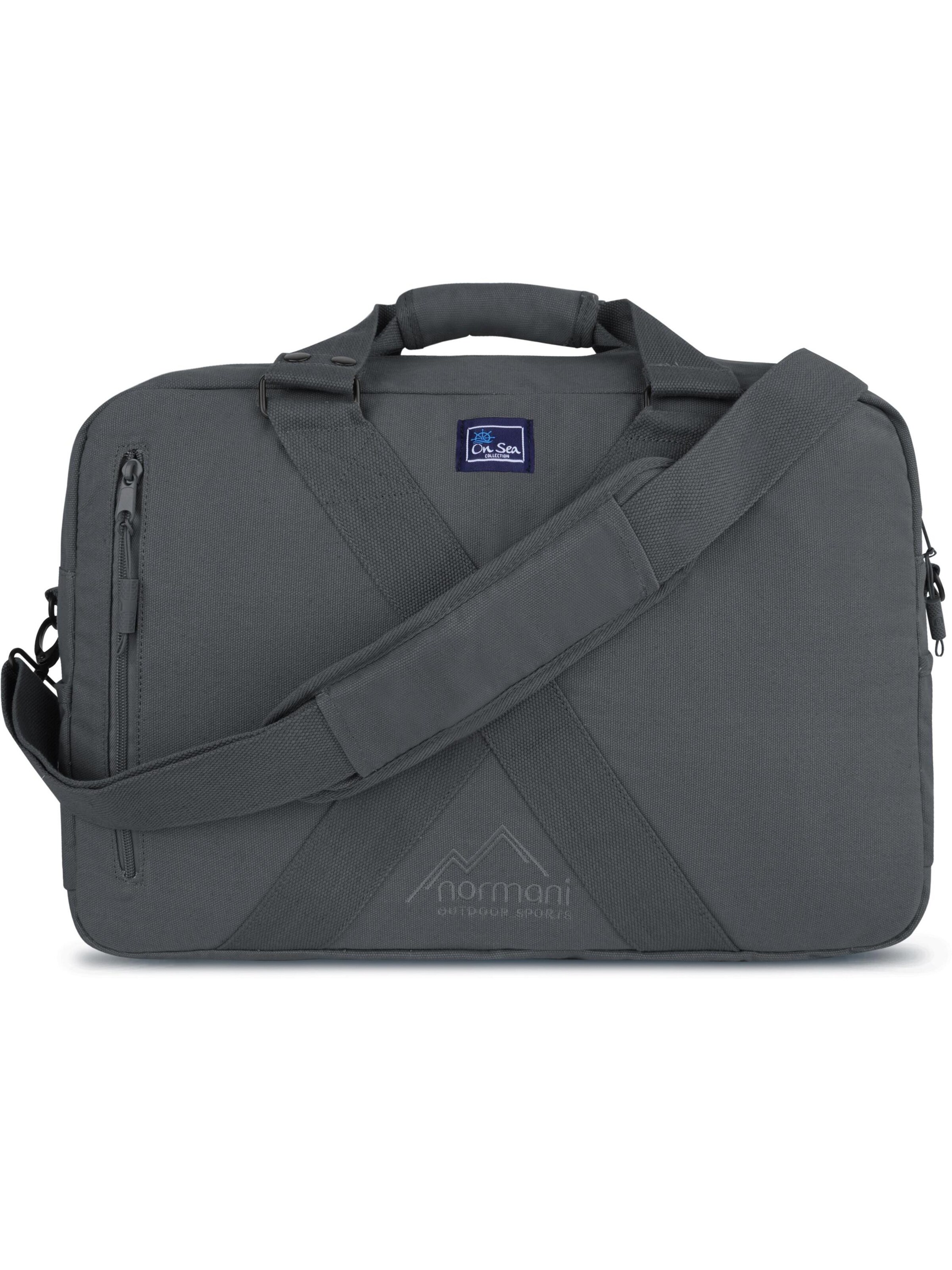 normani Crossbody Bag 'Eureka' in Grey: front