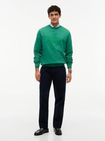 TOMMY HILFIGER Sweatshirt 'Terry' in Green