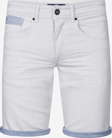 Petrol Industries Regular Shorts 'Clearwaterstone' in Weiß: Vorderseite