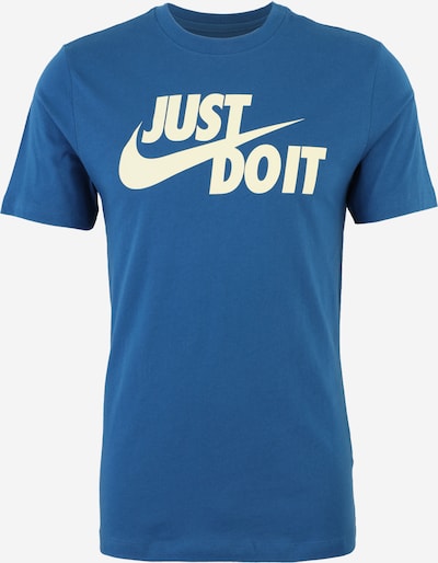 Marškinėliai iš Nike Sportswear, spalva – mėlyna / pastelinė geltona, Prekių apžvalga