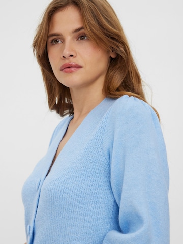 VERO MODA Strickjacke 'Lila' in Blau