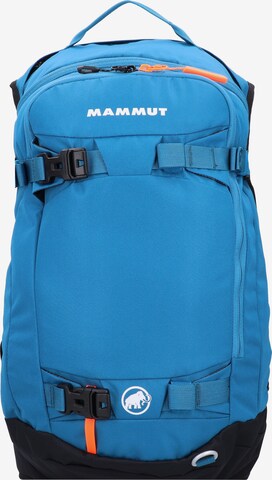 Sac à dos de sport MAMMUT en bleu : devant