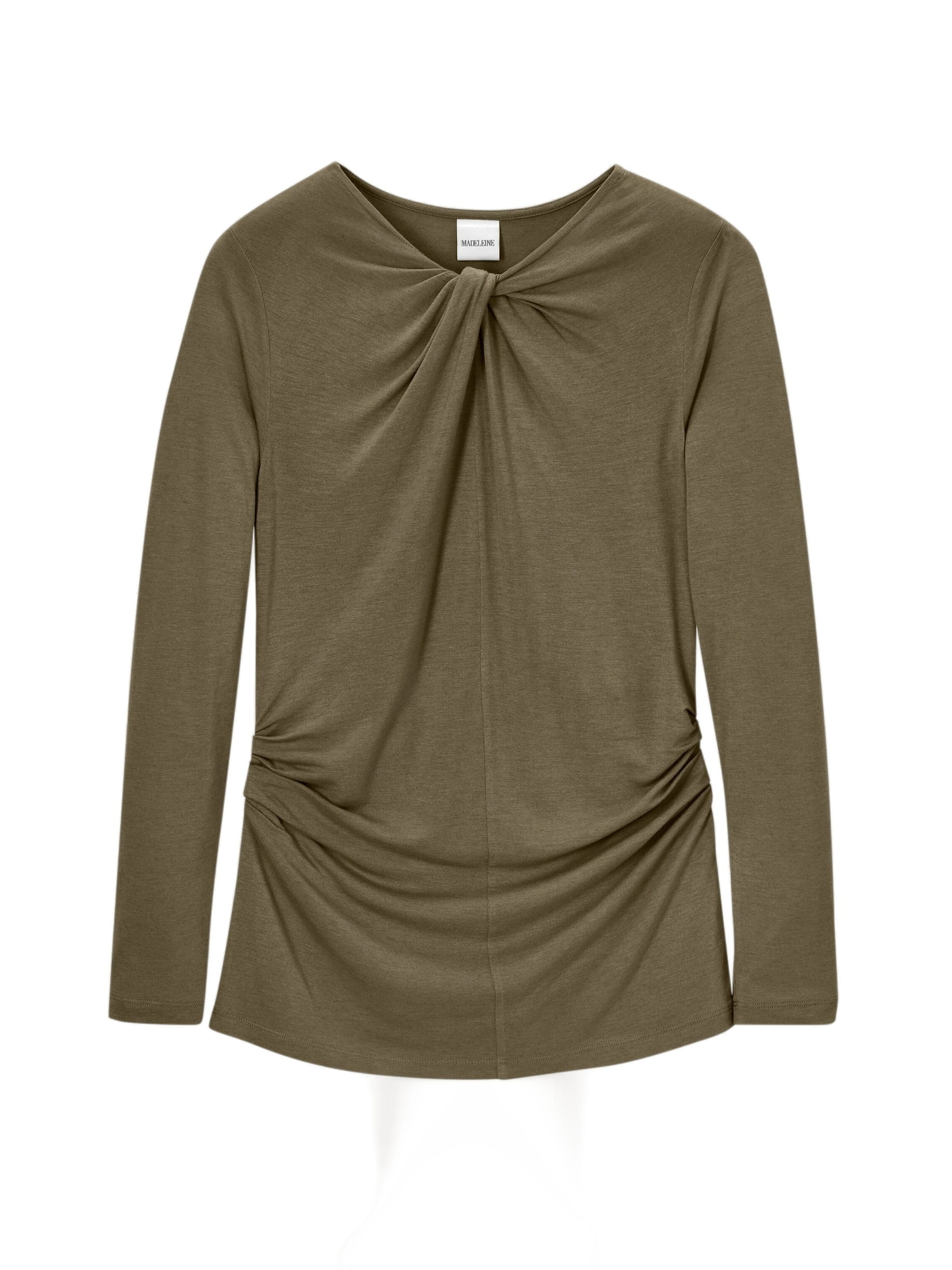 T-shirt MADELEINE en vert : devant