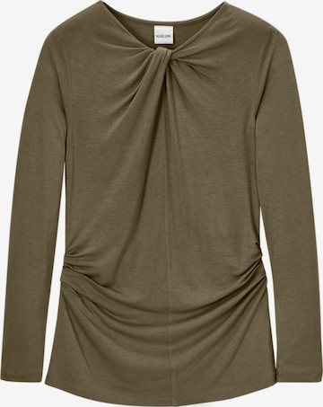 T-shirt MADELEINE en vert : devant