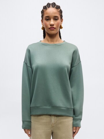 MSCH COPENHAGEN Sweatshirt 'Ima' in Grün: Vorderseite