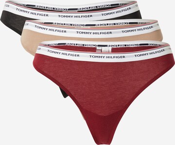 TOMMY HILFIGER Tanga – béžová: přední strana