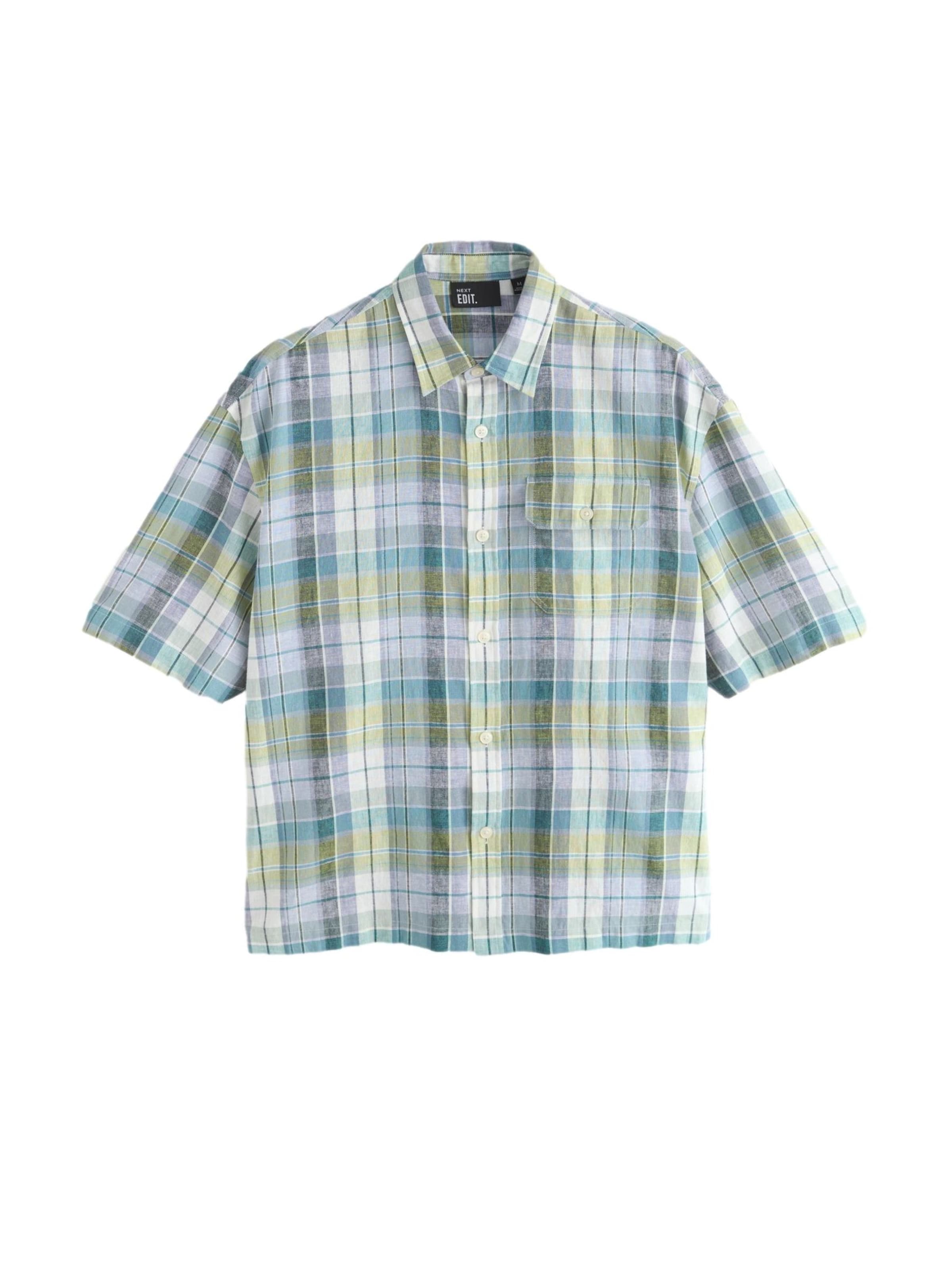 Comfort fit Camicia di Next in verde: frontale